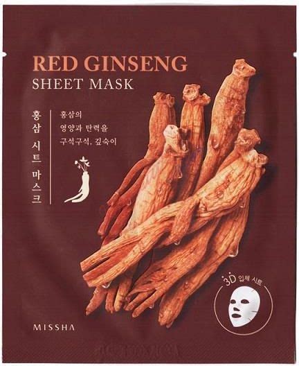 MISSHA 3D Oriental Sheet Mask (Red Ginseng).